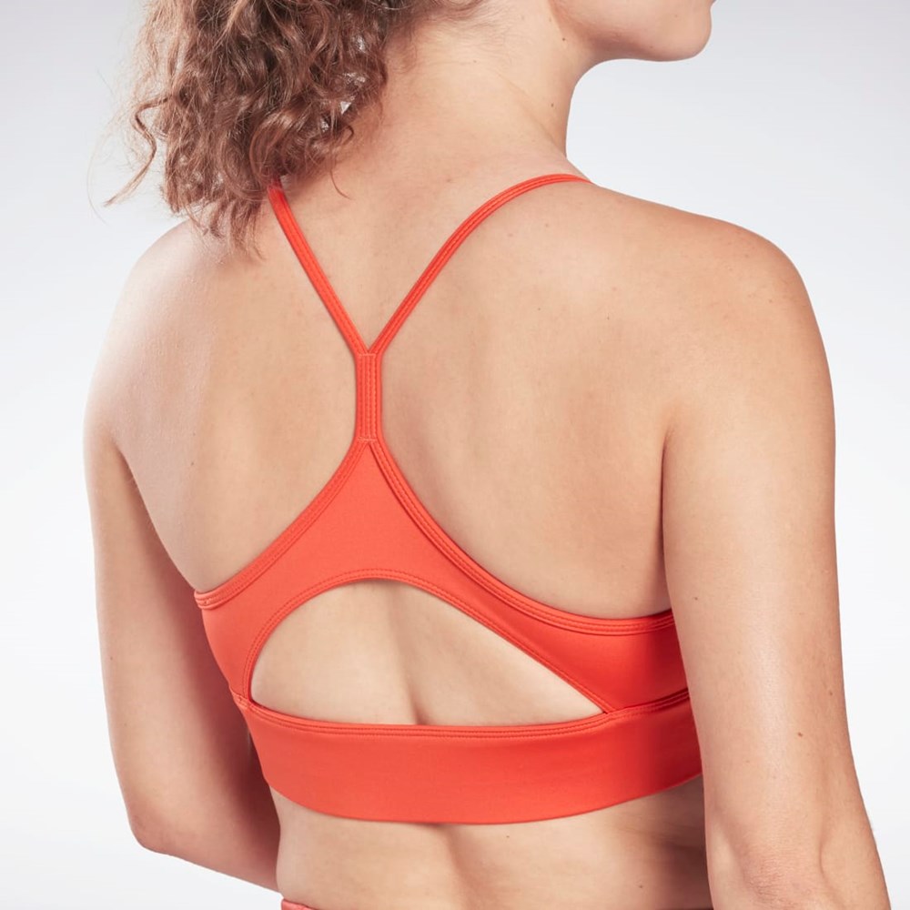 Reebok Workout Ready Sports Bra Röda | ACGQJ-4658