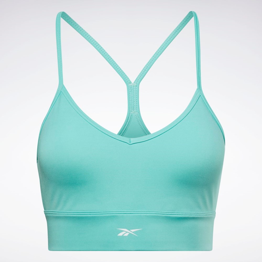 Reebok Workout Ready Sports Bra Semi Classic Teal | CRMIT-1054