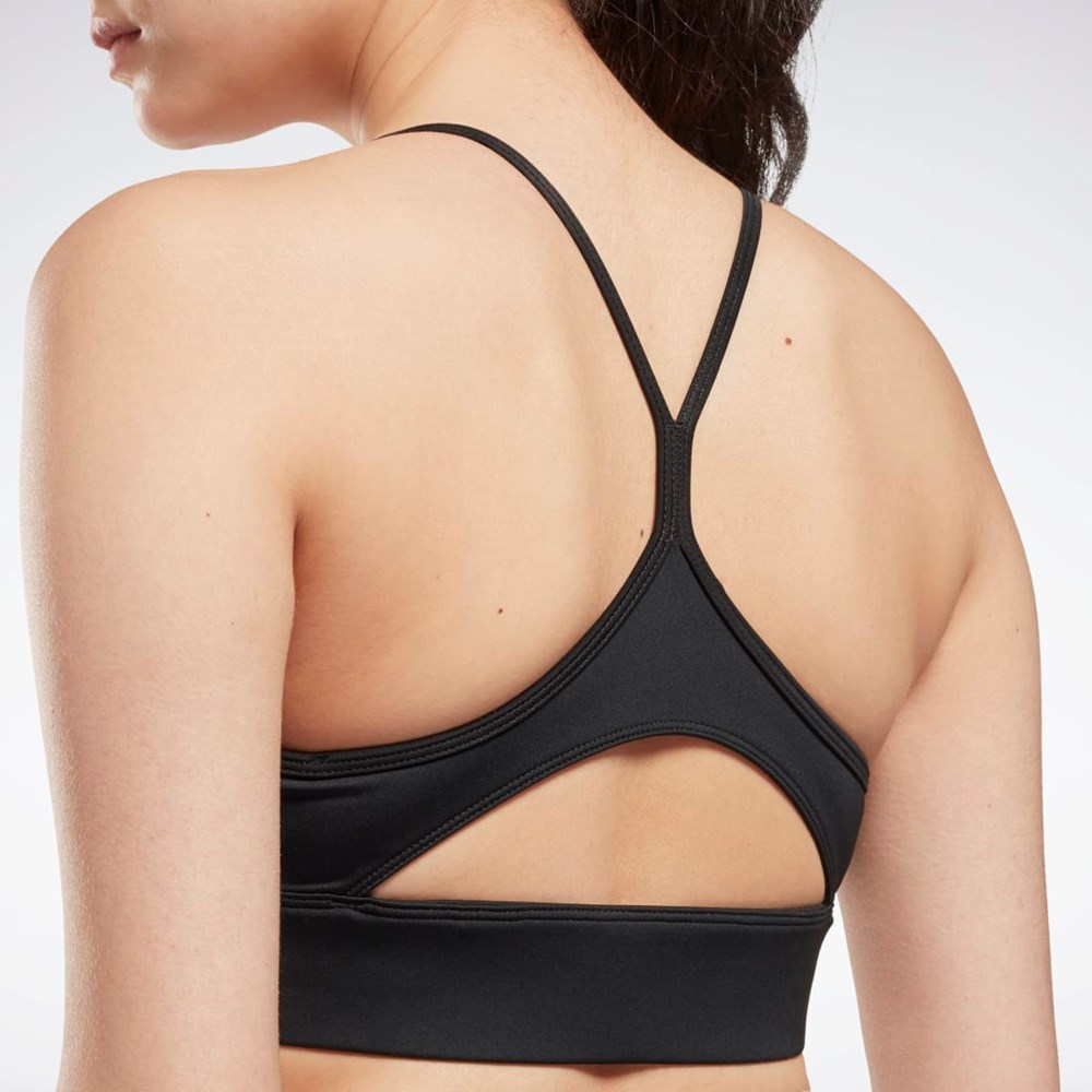 Reebok Workout Ready Sports Bra Svarta | AUELM-7824