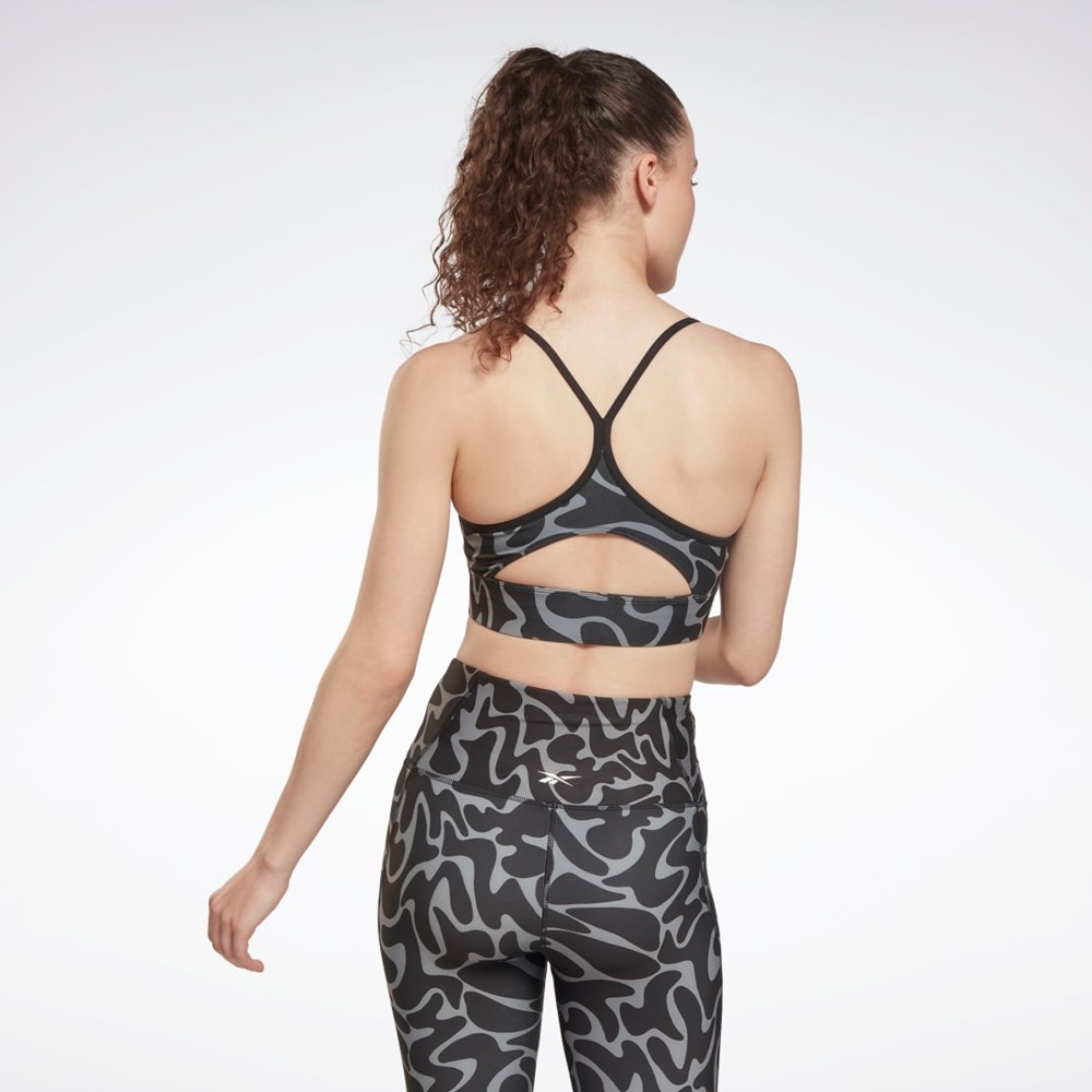 Reebok Workout Ready Sports Bra Svarta | EDVJQ-0152