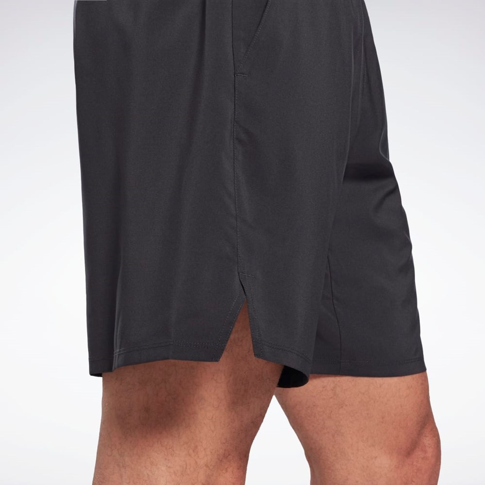 Reebok Workout Ready Strength Shorts Svarta | MXDHF-0945