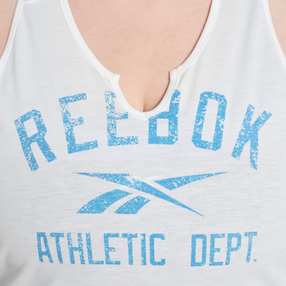 Reebok Workout Ready Supremium Big Logo Tank Top (Plus Size) Vita | DCUBX-9723