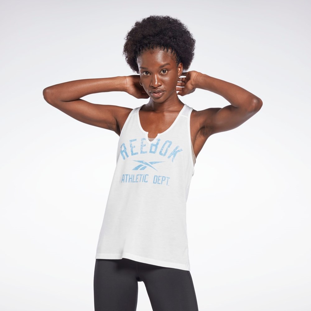 Reebok Workout Ready Supremium Big Logo Tank Top Vita | UAHTG-8319