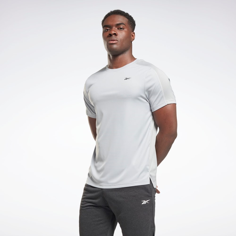 Reebok Workout Ready Tech T-Shirt Grå | XGHWP-5246