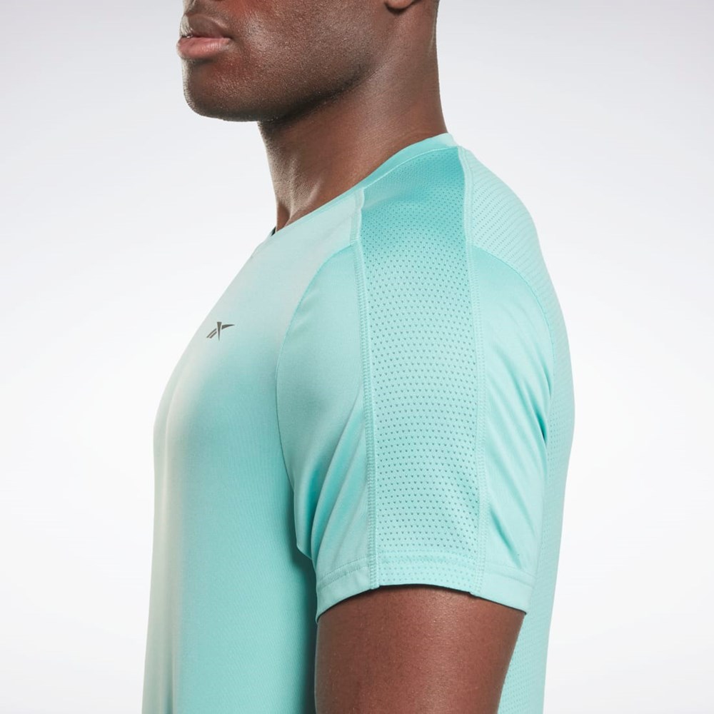 Reebok Workout Ready Tech T-Shirt Semi Classic Teal | NYRIL-1283