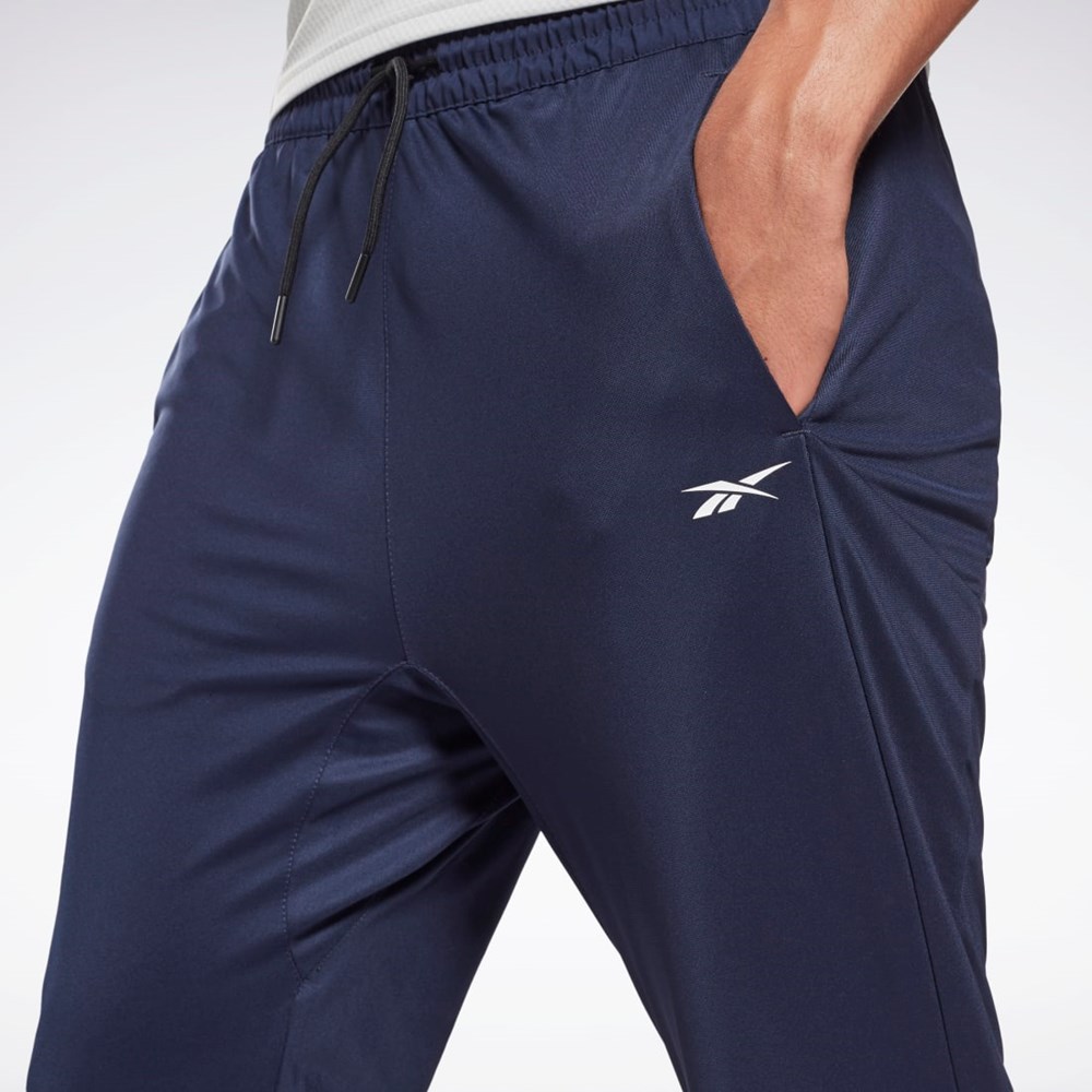 Reebok Workout Ready Track Pant Marinblå | OUWGQ-0159