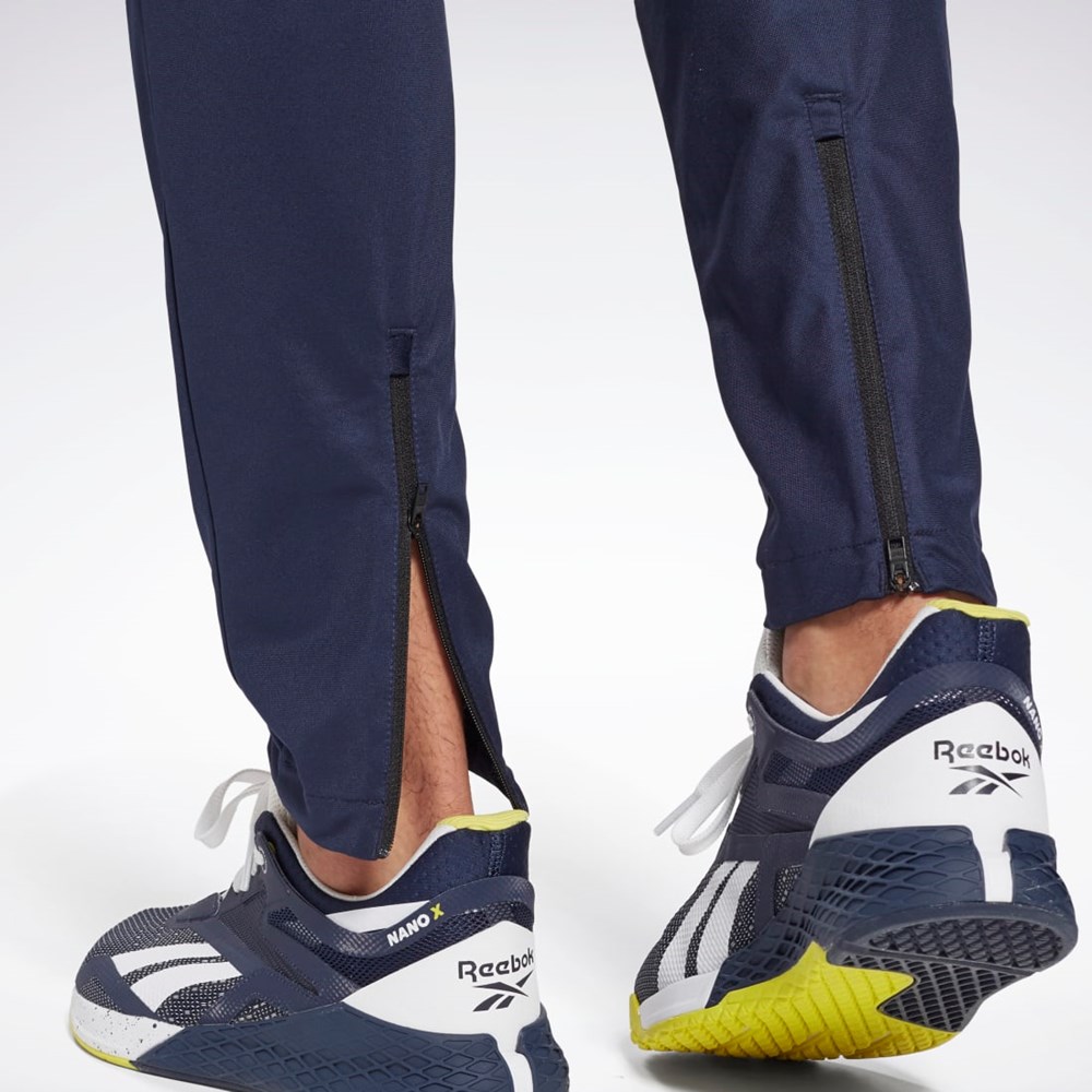 Reebok Workout Ready Track Pant Marinblå | OUWGQ-0159