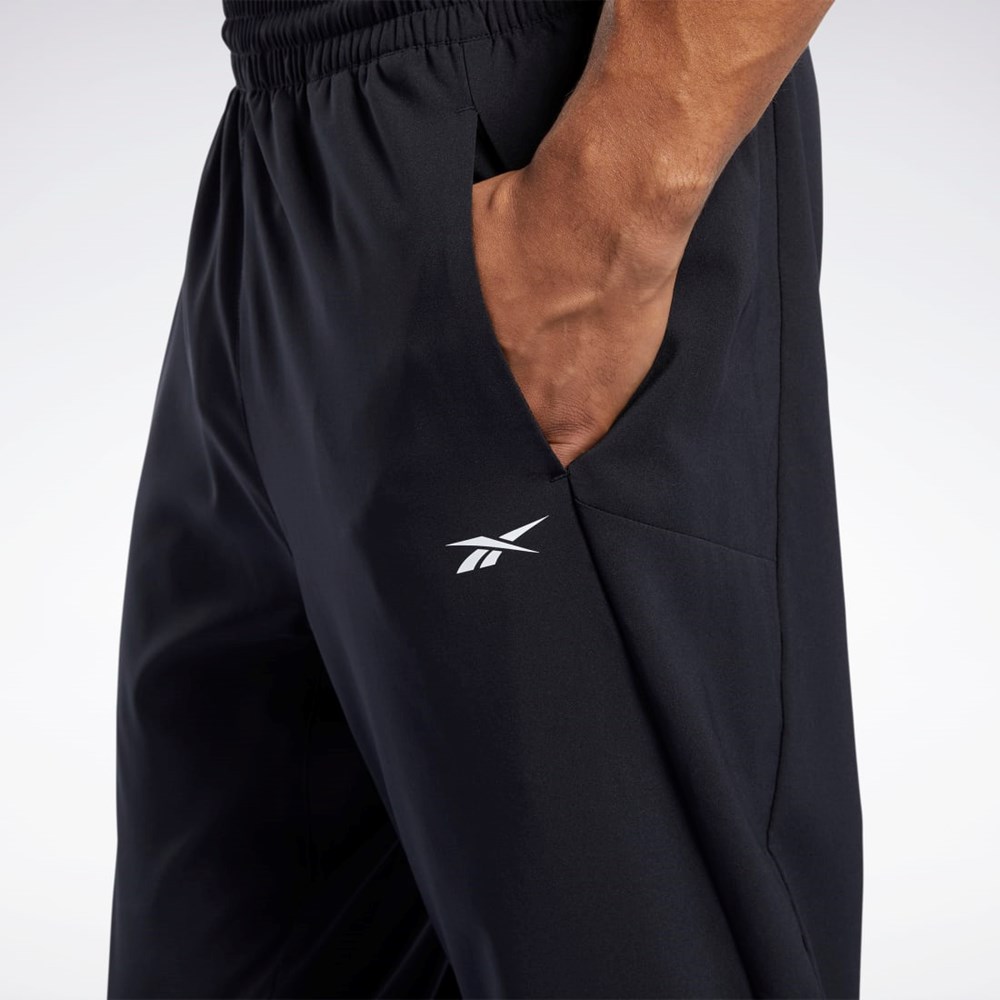 Reebok Workout Ready Track Pant Svarta | JZIXG-3471