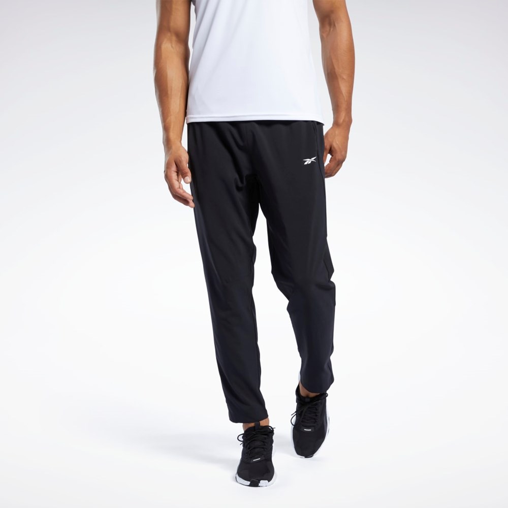 Reebok Workout Ready Track Pant Svarta | JZIXG-3471