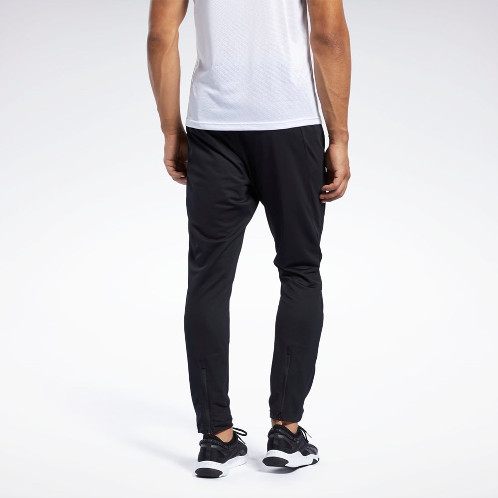 Reebok Workout Ready Track Pant Svarta | PEHGD-0836