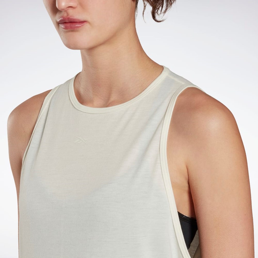 Reebok Yoga Long Tank Top Vita | DOEKU-3027