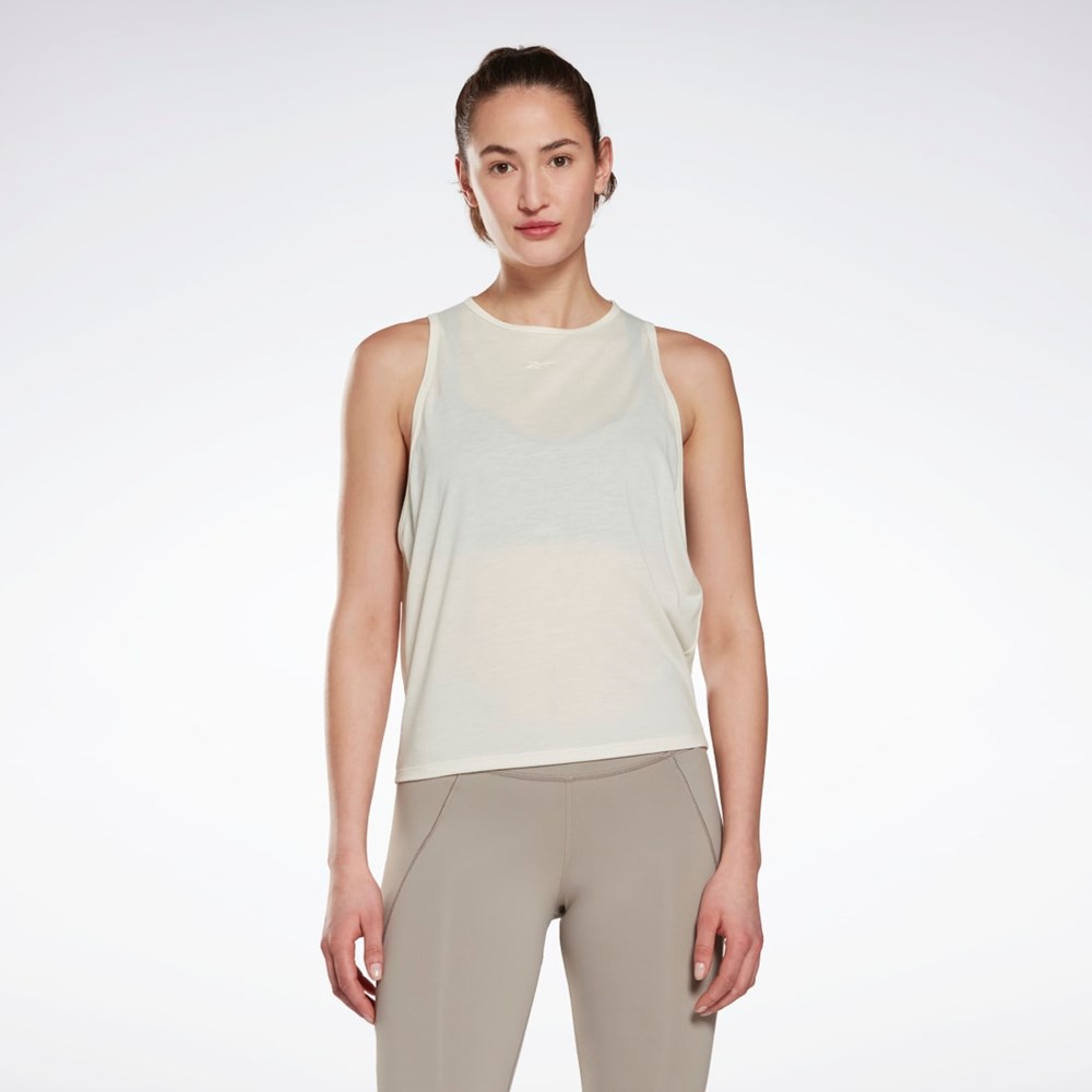 Reebok Yoga Long Tank Top Vita | DOEKU-3027