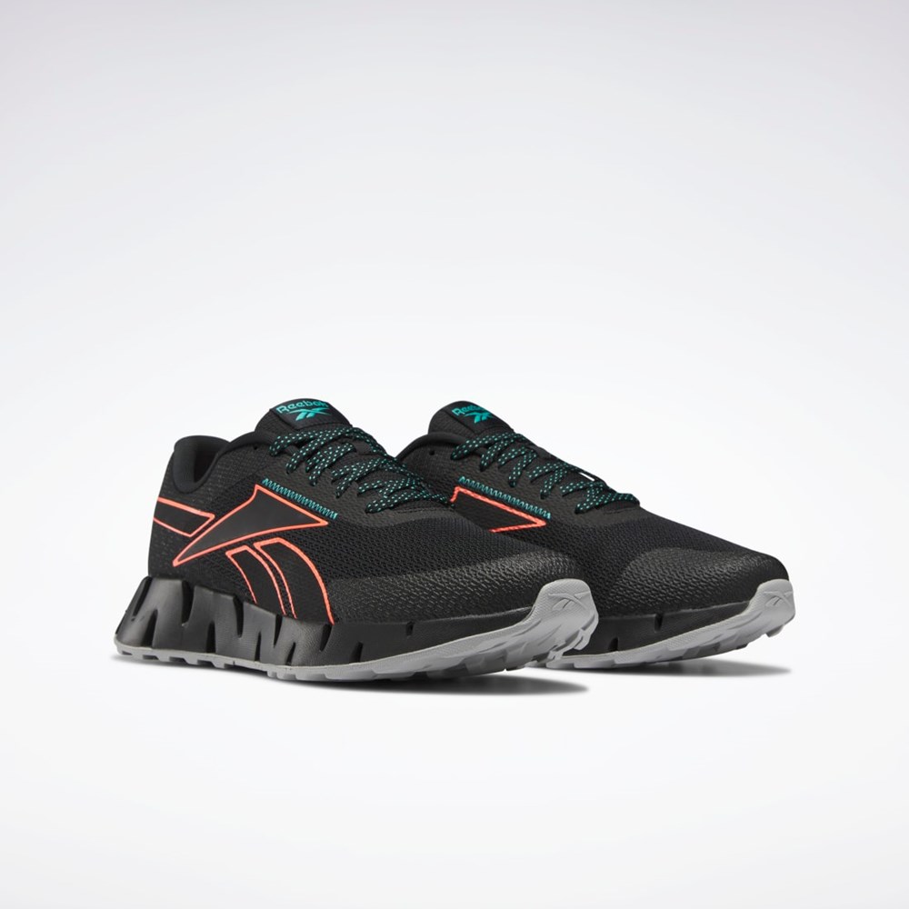 Reebok Zig Dynamica 2 Adventure Shoes Svarta Orange | KTAQO-0658