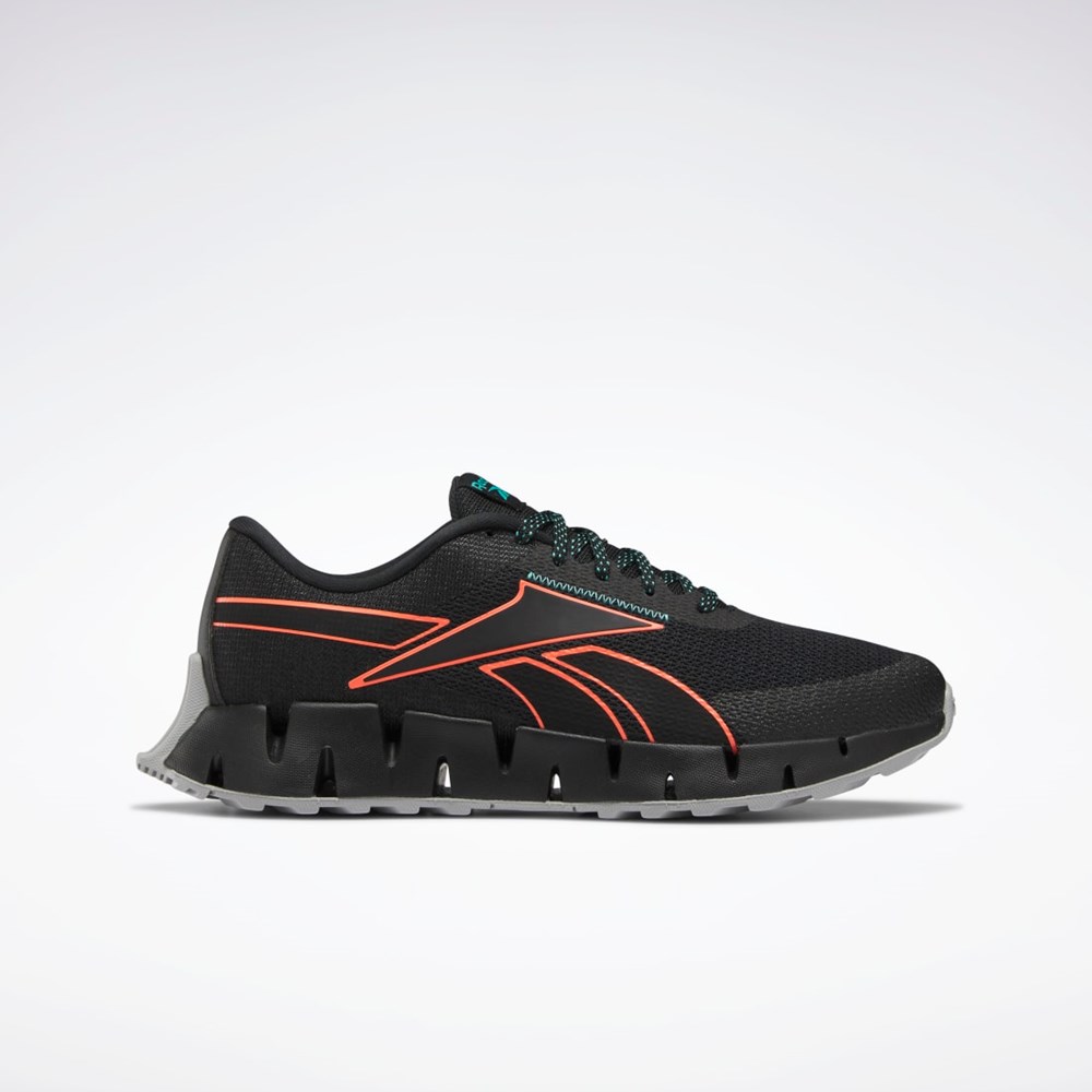 Reebok Zig Dynamica 2 Adventure Shoes Svarta Orange | KTAQO-0658