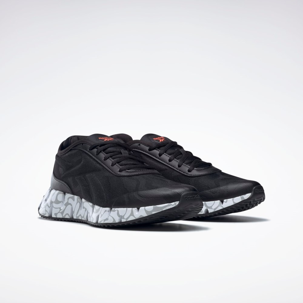 Reebok Zig Dynamica 3 Shoes Svarta Grå Vita | TECSW-1523