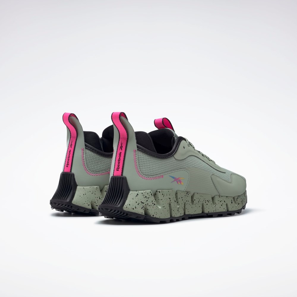 Reebok Zig Dynamica Adventure Shoes Grå Svarta Rosa | FUJHY-2037