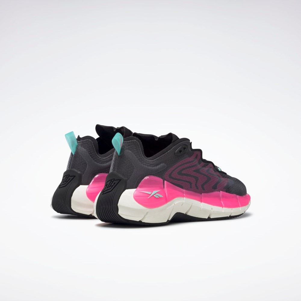 Reebok Zig Kinetica II Shoes Svarta Rosa Mintgröna | GMXPR-2640