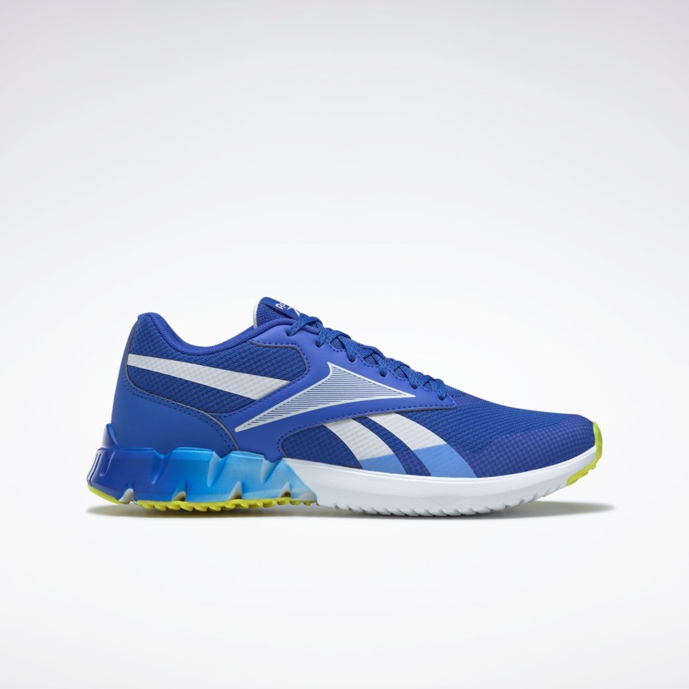 Reebok Ztaur Run Löpar Shoes Blå Grå Gula | QBYFG-9127