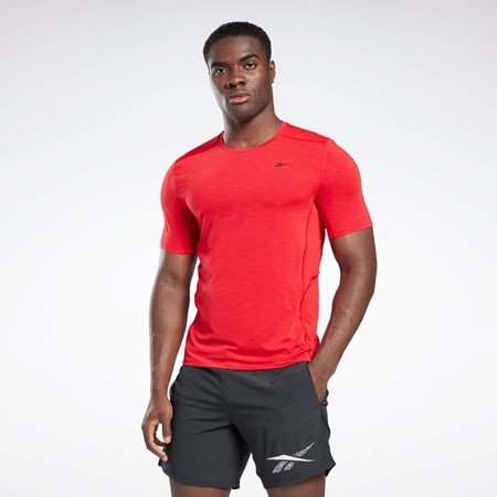 Reebok ACTIVCHILL Athlete T-Shirt Röda | FBKOC-9143