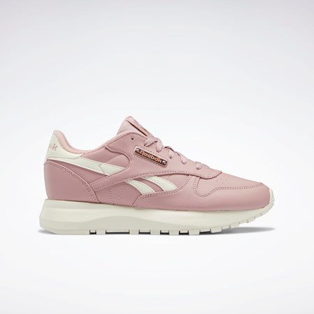 Reebok Classic Leather SP Shoes Rosa Rosa Vita | QJEUO-3069