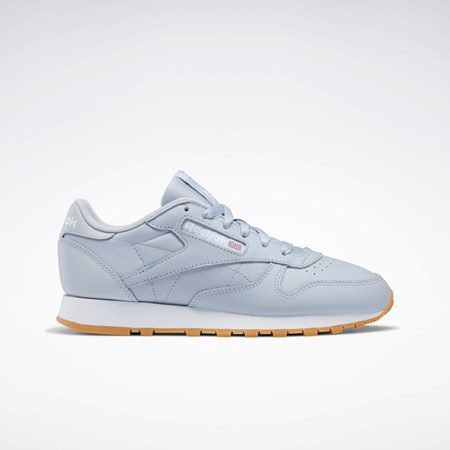 Reebok Classic Leather Shoes Grå Grå Vita | JUAQW-4379