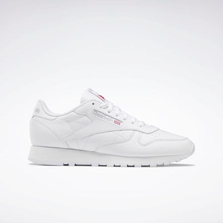 Reebok Classic Leather Shoes Vita Vita Grå | LAPCO-0812