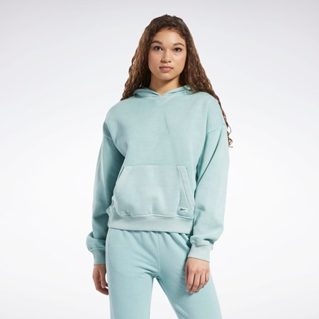 Reebok Classics Natural Dye Fleece Hoodie Grå | XINMU-9528