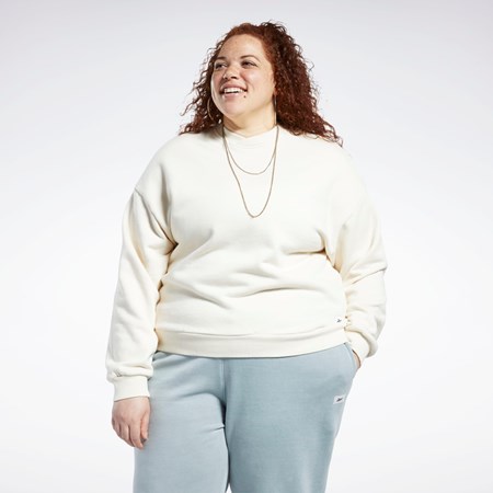 Reebok Classics Natural Dye Sweatshirt (Plus Size) Non-Dyed | VDRPW-9461