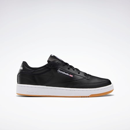 Reebok Club C 85 Shoes Svarta Vita | RXILK-9315