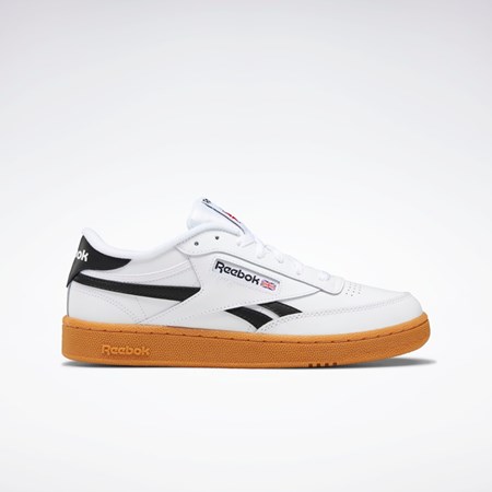 Reebok Club C Revenge Shoes Vita Svarta | YNPMR-4153