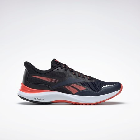 Reebok Endless Road 3 Löpar Shoes Marinblå Svarta Orange | XKOTN-6591