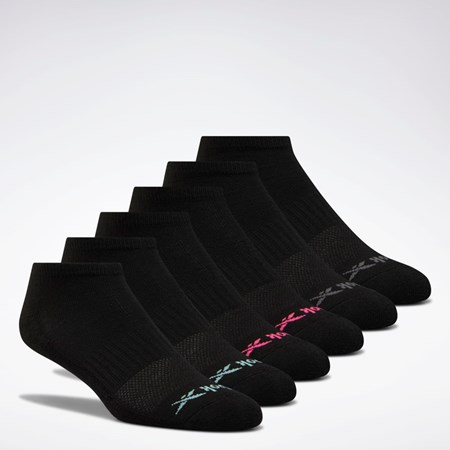 Reebok Low-Cut Basic Delta Socks Six Pack Multi | QDIVX-2650