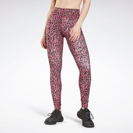 Reebok Lux Bold Leggings Punch Berry | NPUWS-1927