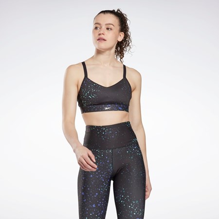 Reebok Lux Multi-Colored Speckle Snörade Bra Svarta | KFSHT-2068