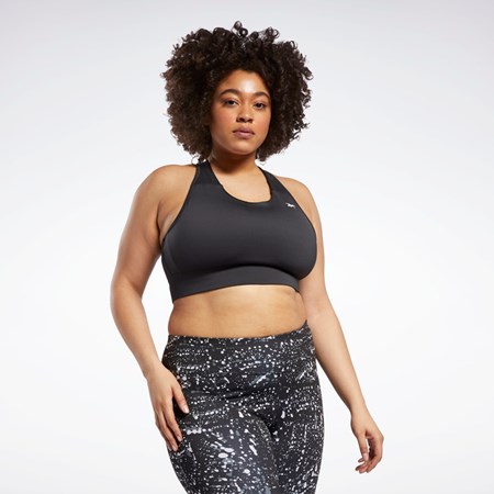 Reebok Löpar Essentials Sports Bra (Plus Size) Svarta | FGYHR-0829