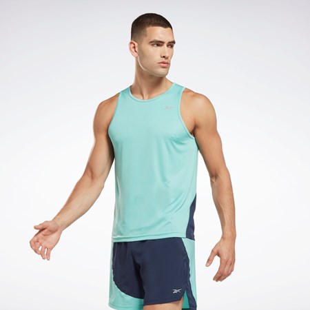 Reebok Löpar Speedwick Singlet Semi Classic Teal | SWARQ-1428