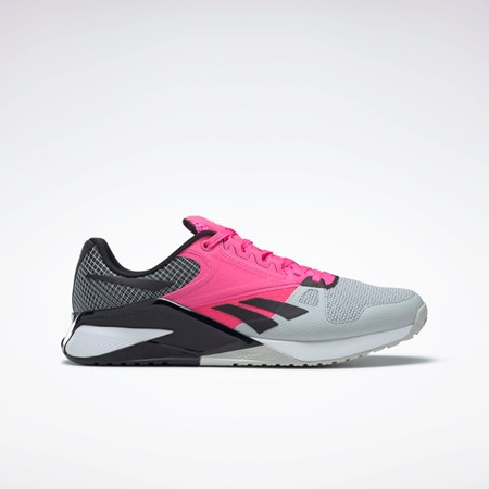 Reebok Nano 6000 Tränings Shoes Grå Rosa Svarta | GEZSV-0169