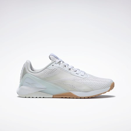 Reebok Nano X1 Tränings Shoes Vita Grå | XZHTE-0831