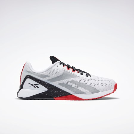 Reebok Nano X1 Tränings Shoes Vita Svarta Röda | OAJNH-3876