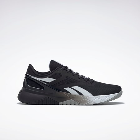 Reebok Nanoflex TR Tränings Shoes Svarta Vita Grå | ATUVO-2478