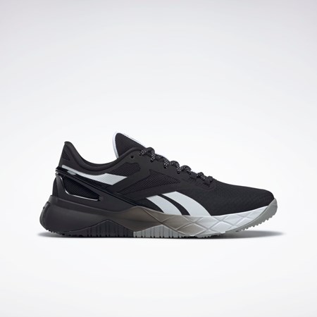 Reebok Nanoflex TR Tränings Shoes Svarta Vita Grå | XETMP-6420