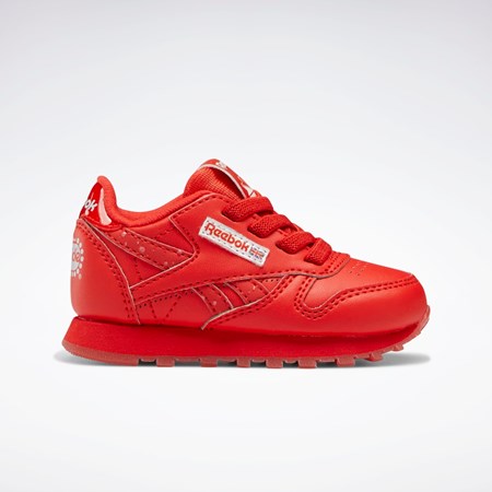 Reebok Popsicle Classic Leather Shoes - Toddler Röda Röda Röda | YLVPA-8421