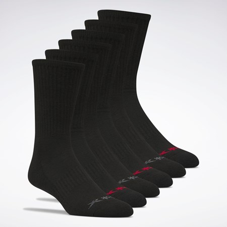 Reebok Reebok Basic Crew Socks 6 Pairs Multi | YQAJS-8431