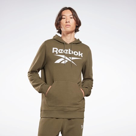 Reebok Reebok Identity Big Logo Hoodie Gröna | BYWKI-1345