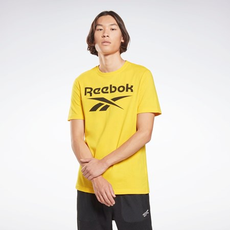 Reebok Reebok Identity Big Logo T-Shirt Gula | ZJXEO-8245