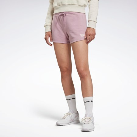 Reebok Reebok Identity French Terry Shorts Infused Lilac | GARJM-2639