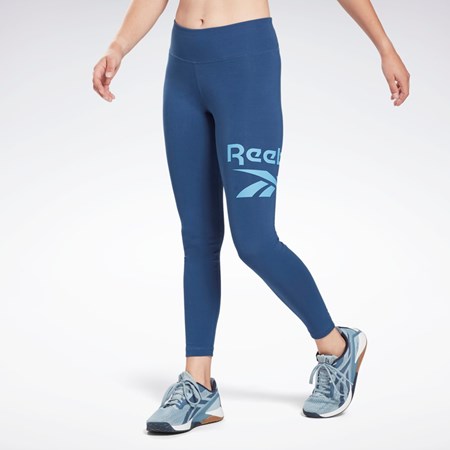 Reebok Reebok Identity Logo Leggings Blå | PMNAI-3485