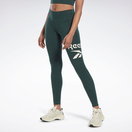 Reebok Reebok Identity Logo Leggings Gröna | PERWH-9184