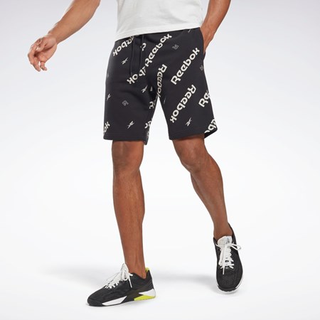 Reebok Reebok Identity Shorts Svarta | ZSGIB-2546