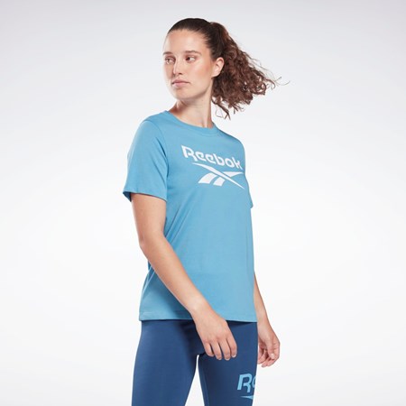 Reebok Reebok Identity T-Shirt Blå | XSBRE-2507